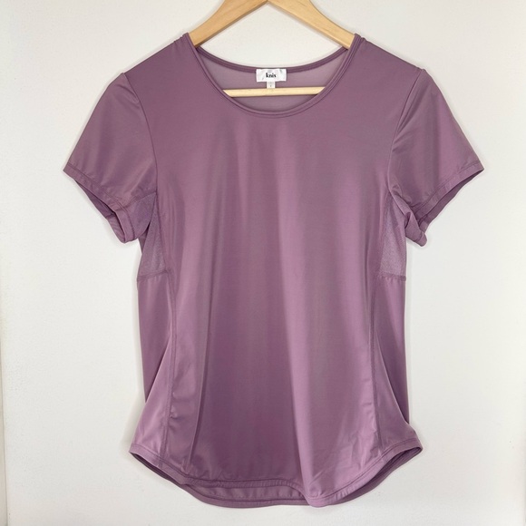 knix Tops - Knix Momenta Active T-Shirt Breathable Mesh Women’s Small Lavender Running EUC